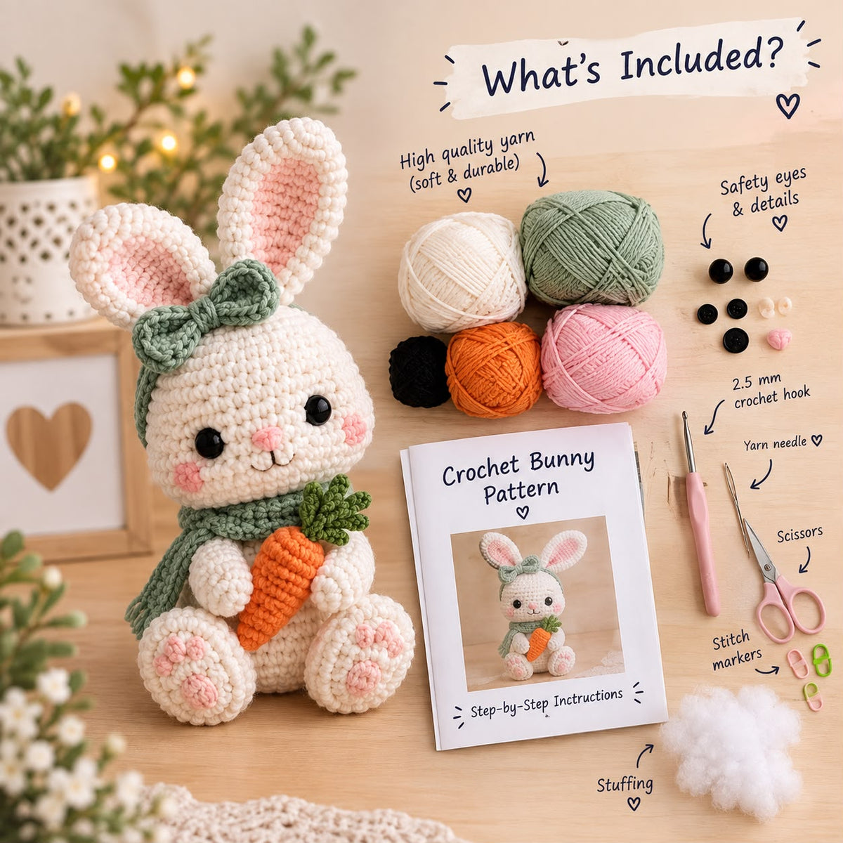 10 Christmas Crochet Patterns – PDF Bundle 🎄🧶