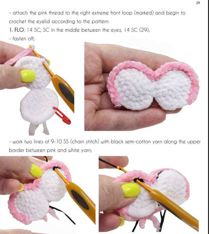 Amy Sonic Crochet Pattern – PDF 🧶✨